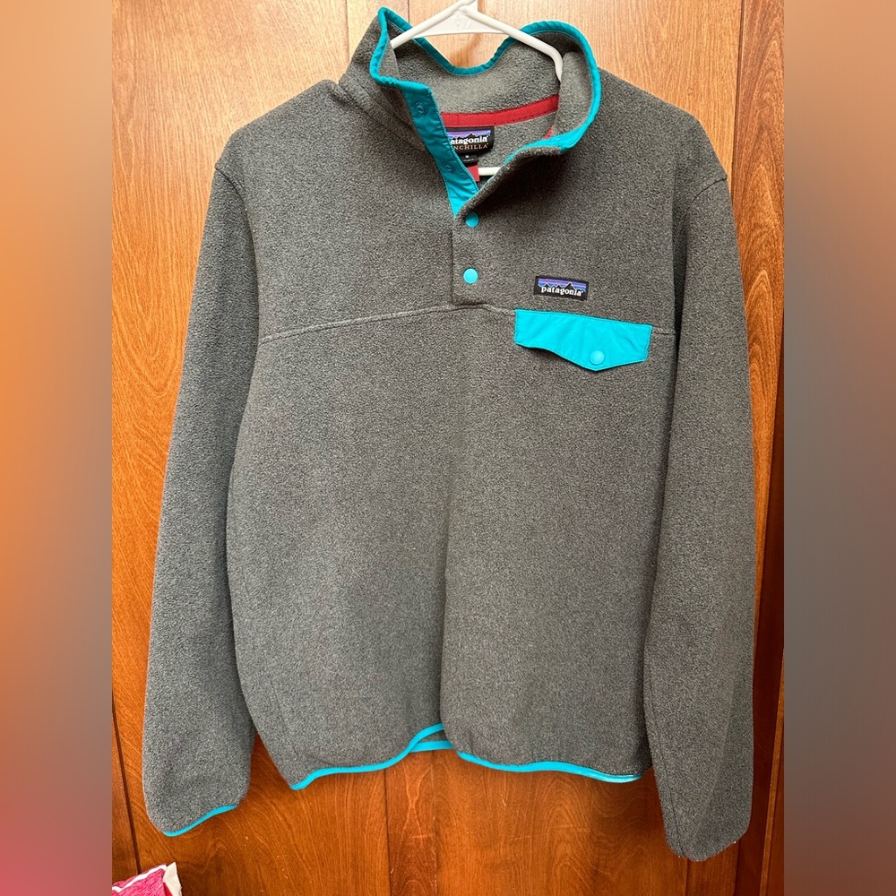 Men's Lightweight Synchilla® Snap-T® Fleece Pullover - Size Medium